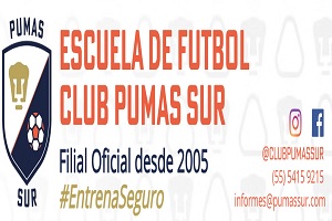 Una de las mejores escuelas de fútbol en CDMX es Escuela de Futbol Club Pumas Sur