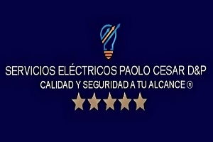Uno de los mejores electricistas en CDMX es Servicios Eléctricos Paolo Cesar D&P, logo