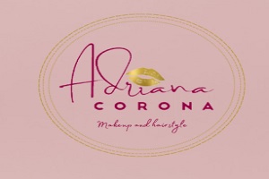 Los mejores maquillistas profesionales en CDMX es Adriana Corona Make Up, logo