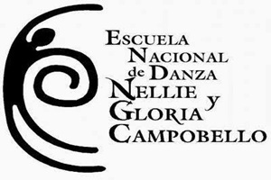 Una de las mejores academias de danza contemporánea en CDMX es Escuela Nacional de Danza Nellie y Gloria Campobello, logo