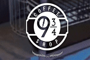 9 3/4 Coffee, logo