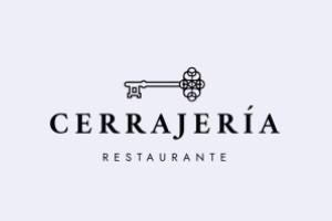 Cerrajería en el Hotel Brick, logo