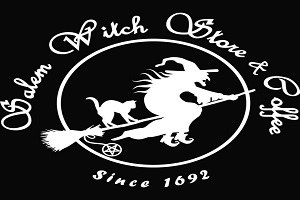 Una de las mejores cafeterías temáticas en CDMX es Salem Witch Store & Coffee, logo