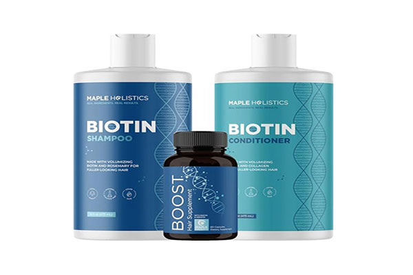 Champú y acondicionador Biotin de Maple Holistics