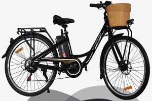 bicicletas eléctricas - imagen de la Bicicleta Eléctrica Urbana City