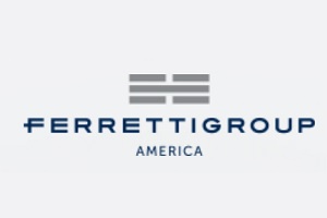 tiendas de yates - logo de Ferretti Group America