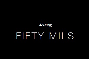 bares de copas - logo de Fifty Mils