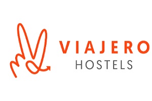 hoteles pet friendly - logo de Viajero Hostels
