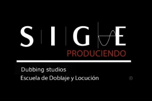escuelas de doblaje - logo de Sige Produciendo